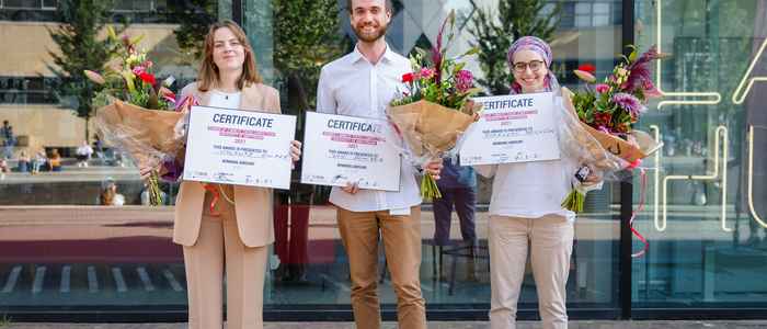 Winnaars 3MT-pitchwedstrijd